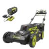 40V Cordless Brushless Self-Propelled Lawn Mower with Grass Bag