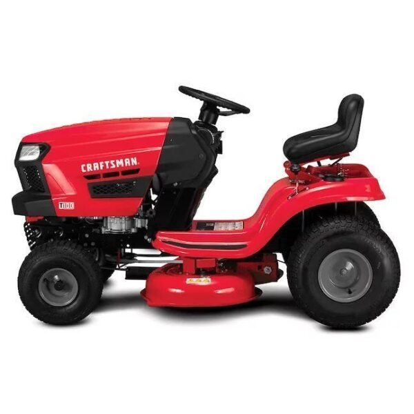 Premium 36-Inch Gas Riding Lawn Tractor with Ergonomic Steering