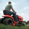 Premium 36-Inch Gas Riding Lawn Tractor with Ergonomic Steering