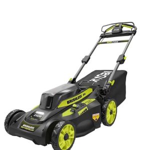 40V Cordless Brushless Self-Propelled Lawn Mower with Grass Bag